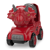 Load image into Gallery viewer, Inertial Take Apart Construction Dinosaur Truck Car T Rex Triceratops Excavator Toy for Kids Red Triceratops