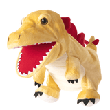 Load image into Gallery viewer, Adorable Plush Dinosaur Hand Puppet Interactive Cosplay Role Play Game Toy Stegosaurus