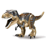 Load image into Gallery viewer, 12‘’ Dinosaur Jurassic Theme DIY Action Figures Building Blocks Toy Playsets Gray T-Rex / 17*28.5cm