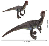 Load image into Gallery viewer, 6‘’ Realistic Dilophosaurus Dinosaur Solid Figure Model Toy Decor with Movable Jaw