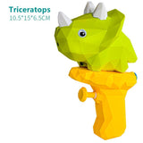 Load image into Gallery viewer, Bathtub Cute Dinosaur Shape Water Gun Small Bath Toy Triceratops